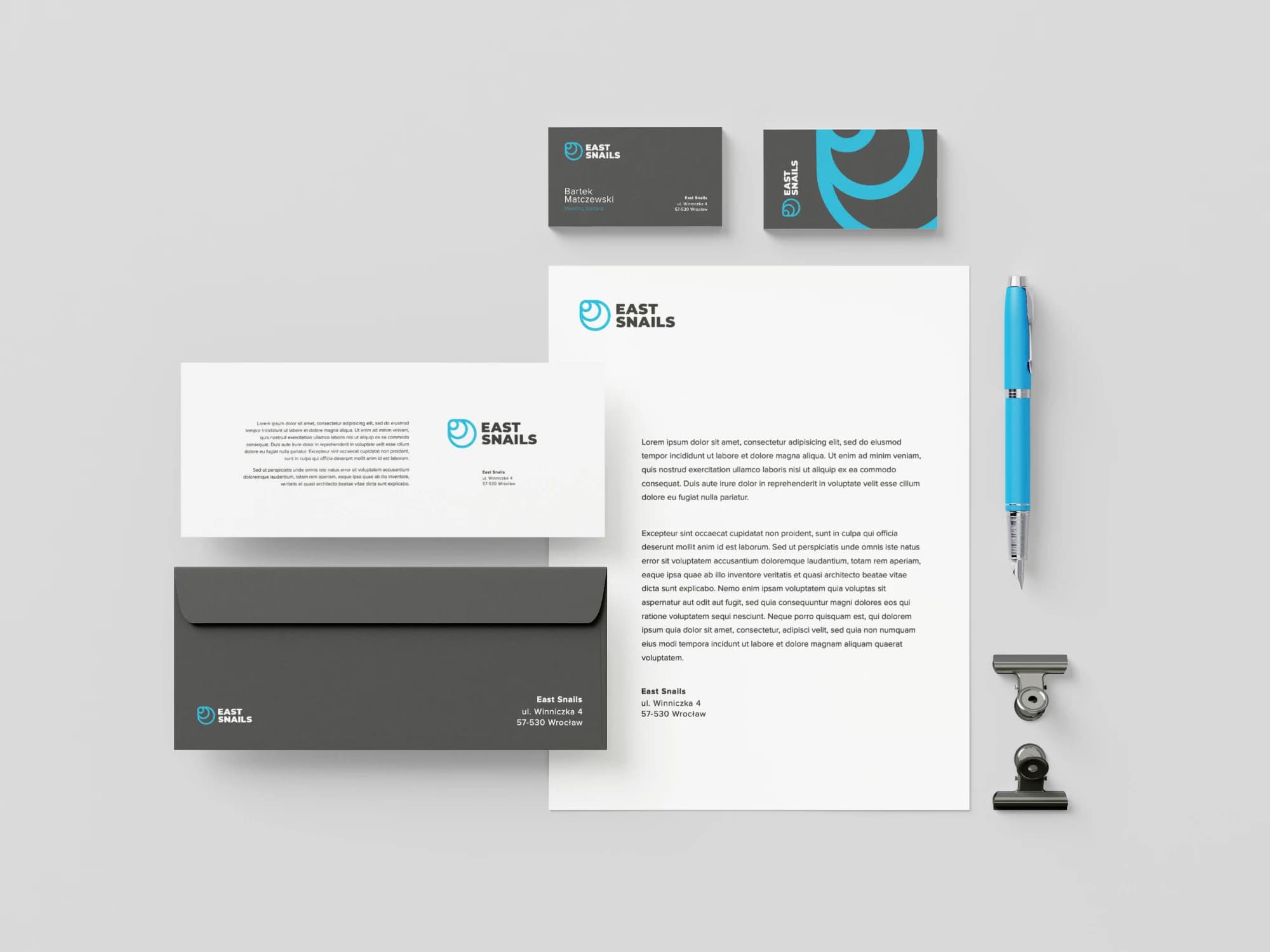 East Snails Branding